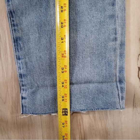 Pistola Button Fly Midrise Denim Jeans Worn Style Size 28 - Picture 15 of 16